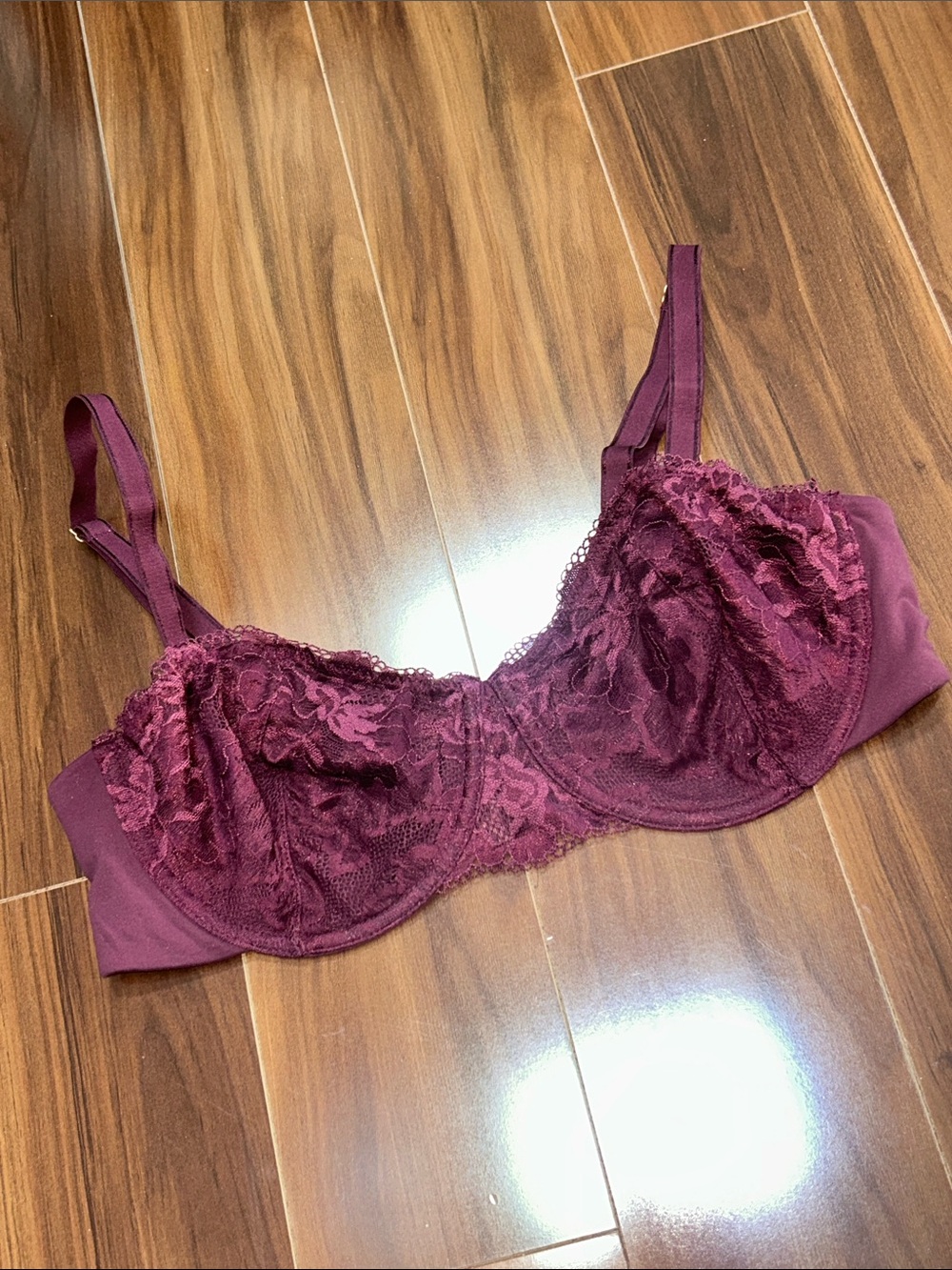 38D Soma Embraceable Balconette lace bra